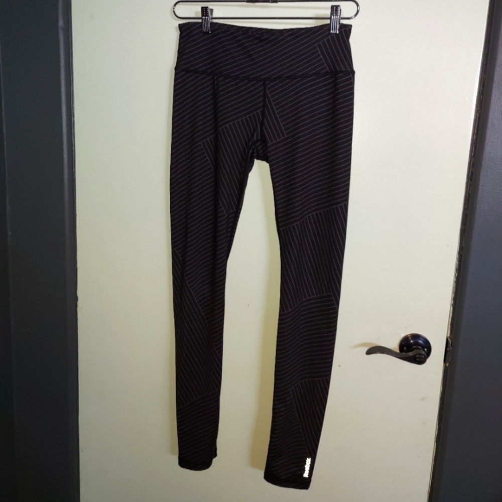 Striped Reebok Leggings